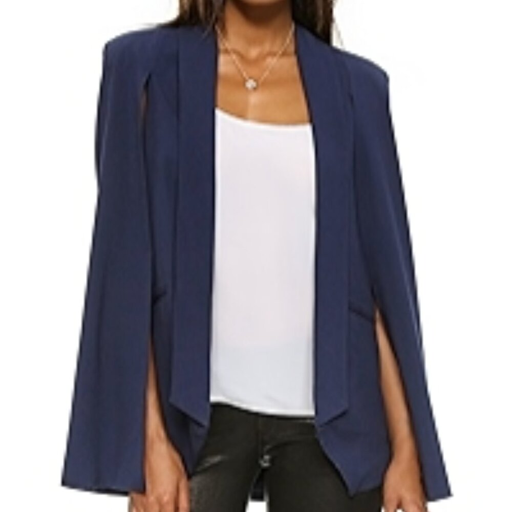 michelle mason cape jacket